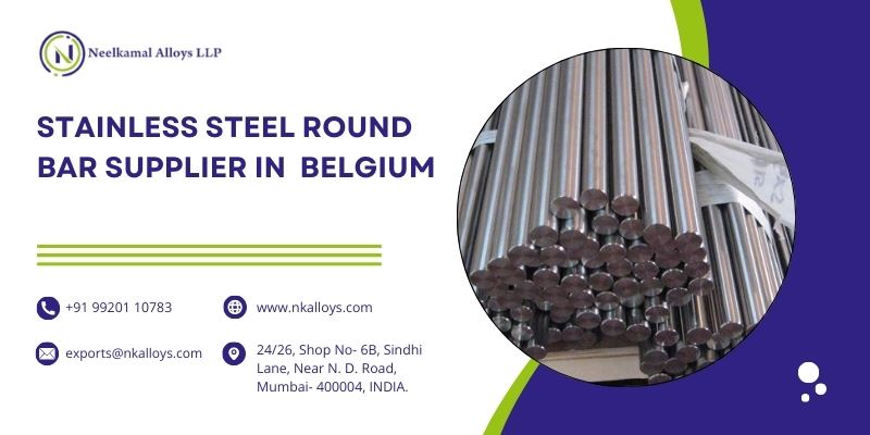 Stainless Steel Round Bar Supplier in Belgium